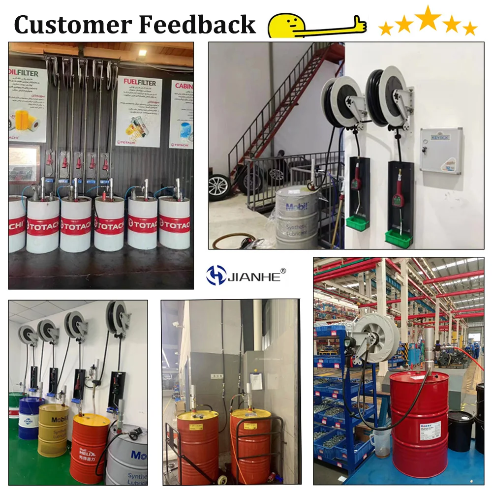 TLF 200L 55갤런 공압식 오일 디스펜싱 펌프 3:1 5:1 공기 작동식 공압 오일 펌프 미터 카운터 디스펜서 포함