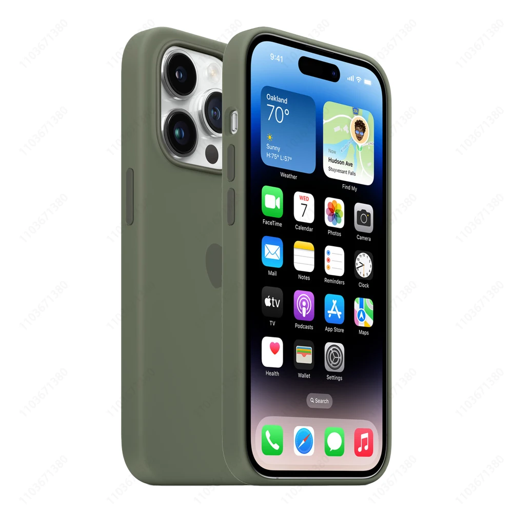 Apple-iphone-14 Pro Maxシリコンケース,液体電話ケース,ワイヤレス充電サポート,オリジナル,Magsafe,14 plus