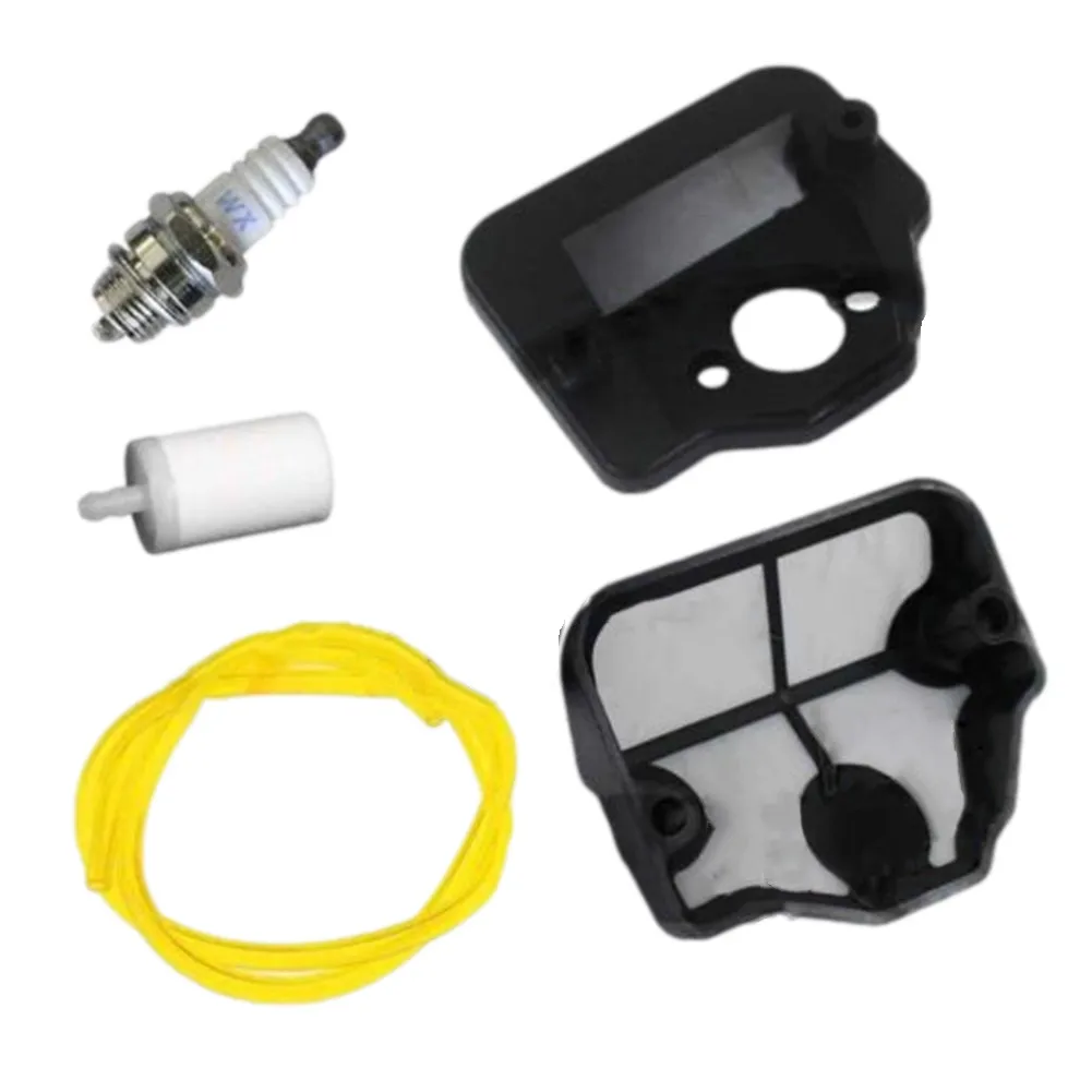 Manguera de chispa de filtro de combustible de aire para Husqvarnas 36 41 136 137 141LE 142 142E Kit de servicio piezas de motosierra reemplazar 530 02 98-11