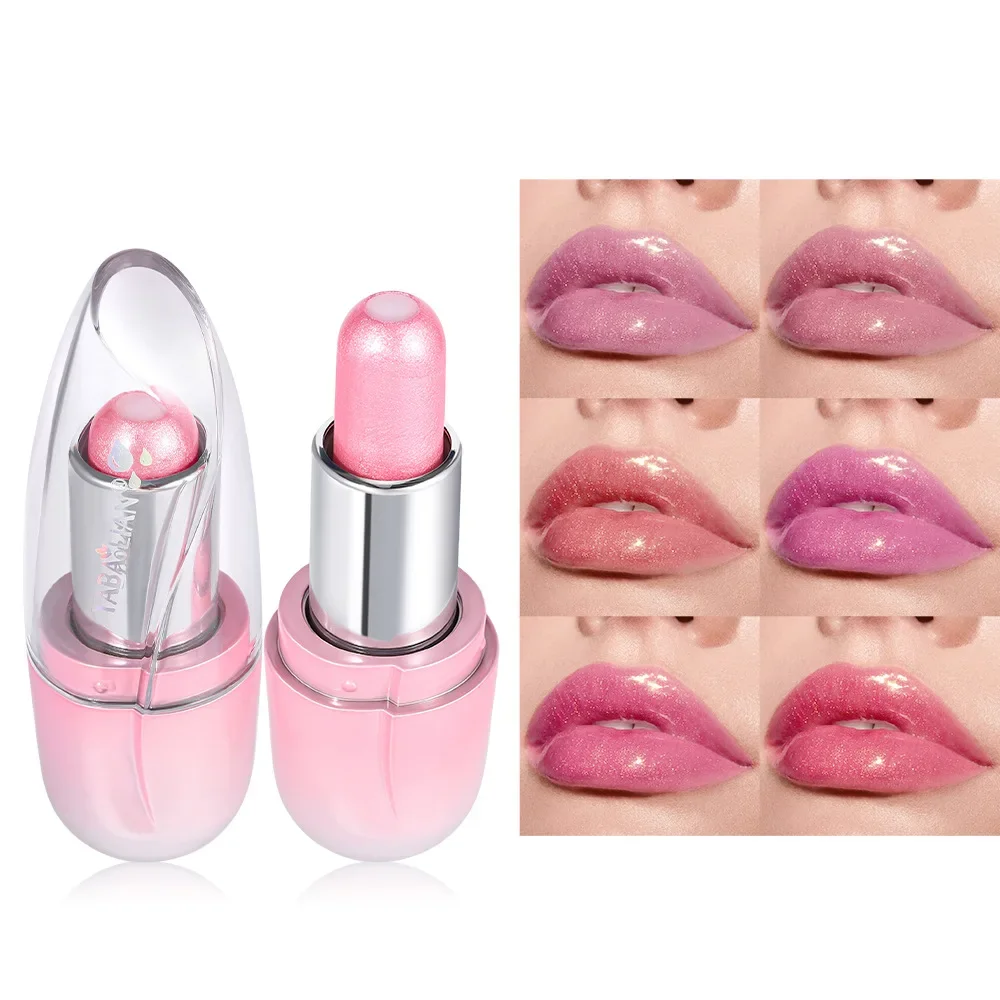 Magic Lipstick Color Changing Long Lasting Lipstick Waterproof Red Lip Stick Lip Plumper Kawaii Makeup Girl Cute Cosmetics