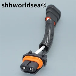 shhworldsea 9006 HB4 Female Adapter Wiring Harness Sockets Cable for Headlight Fog LED Light Bulb