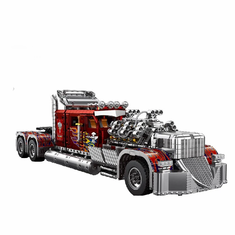 3485 STKS Technicial Thor 24 Zware Vrachtwagens Gebouwen Blokken Grote Transportvoertuig Montage Baksteen Model Kit Auto Fan Volwassen Kind Gift