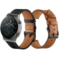 For Huawei Watch GT 2 Pro Smart Watch Strap 22mm Leather Watchband Bracelet For Huawei GT 2 46m/Runner/Honor GS 3 Accessories