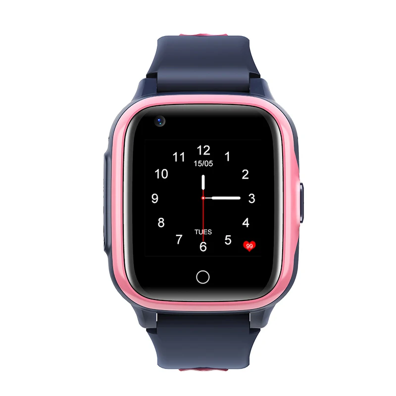 

Real time location 4g gps tracking watch IPX7 waterproof kids kids gps phone watch with SOS power button