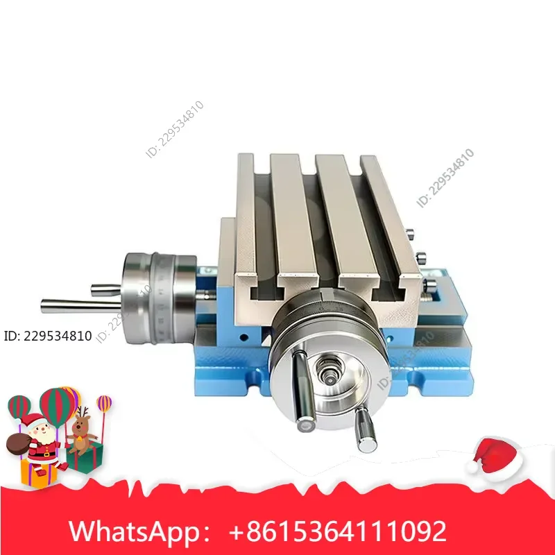 1pc Heavy-Duty Precision Drilling and Milling Machine for Two-Way Mobile Cross Table Flat Compatible For Model，practical use