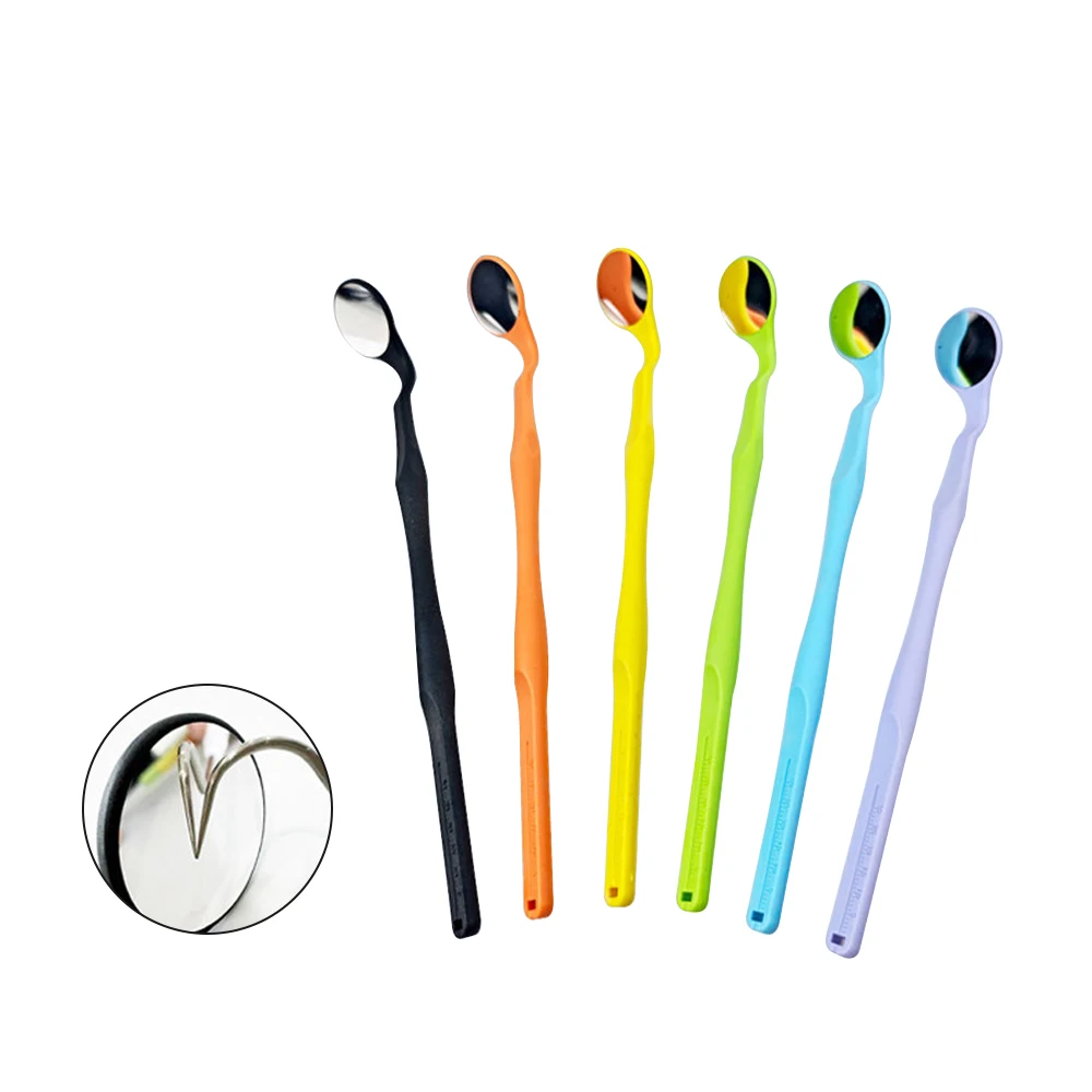 1pc Oral Use Examination Mirrors Autoclave Dentist Daily Use HD Front Surface Dental Mouth Mirror