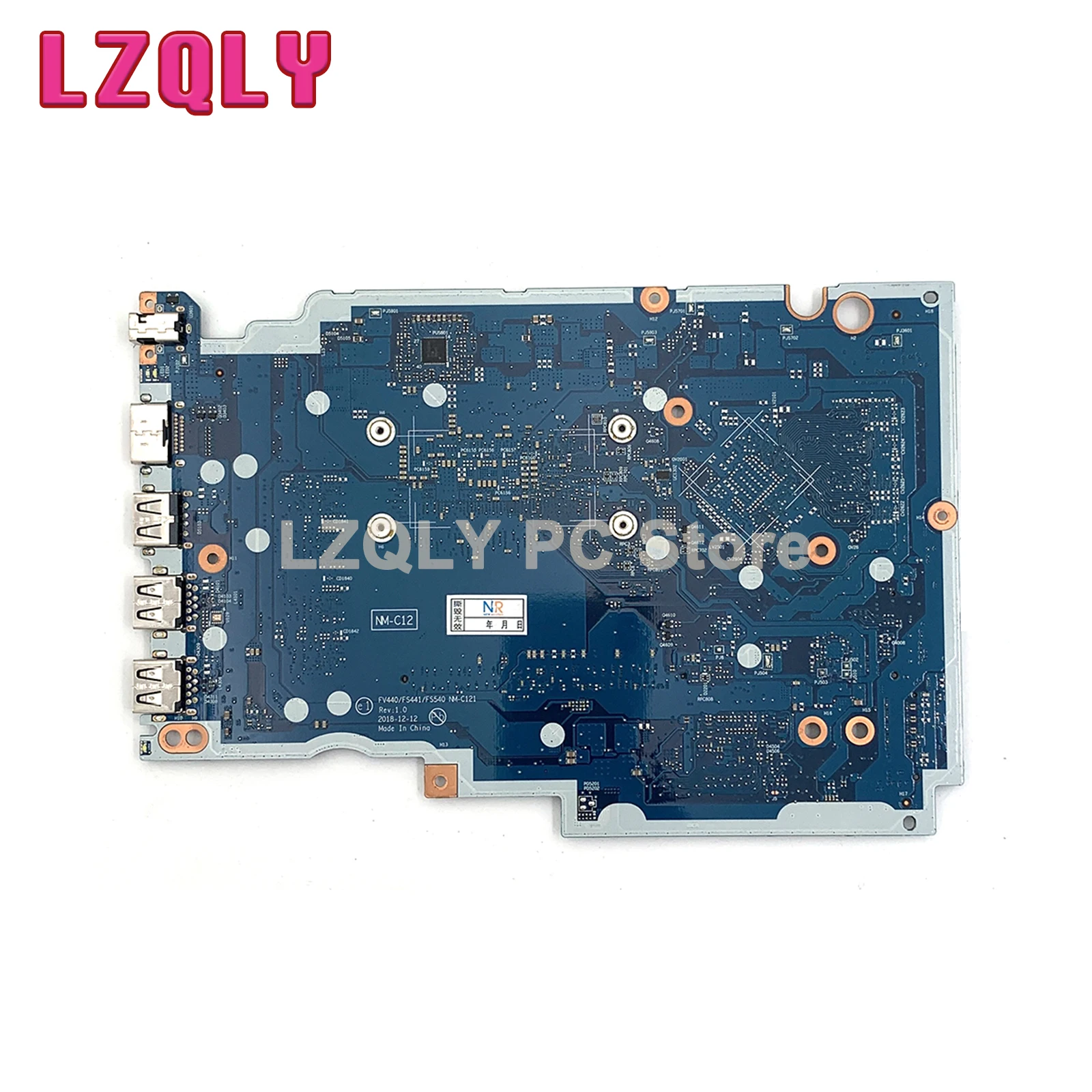 For Lenovo Ideapad S145-15IWL V15-IWL Laptop Motherboard CPU 4205U/5405U FV440 FS441 FS540 NM-C121 FRU 5B20S41743 5B20S41746