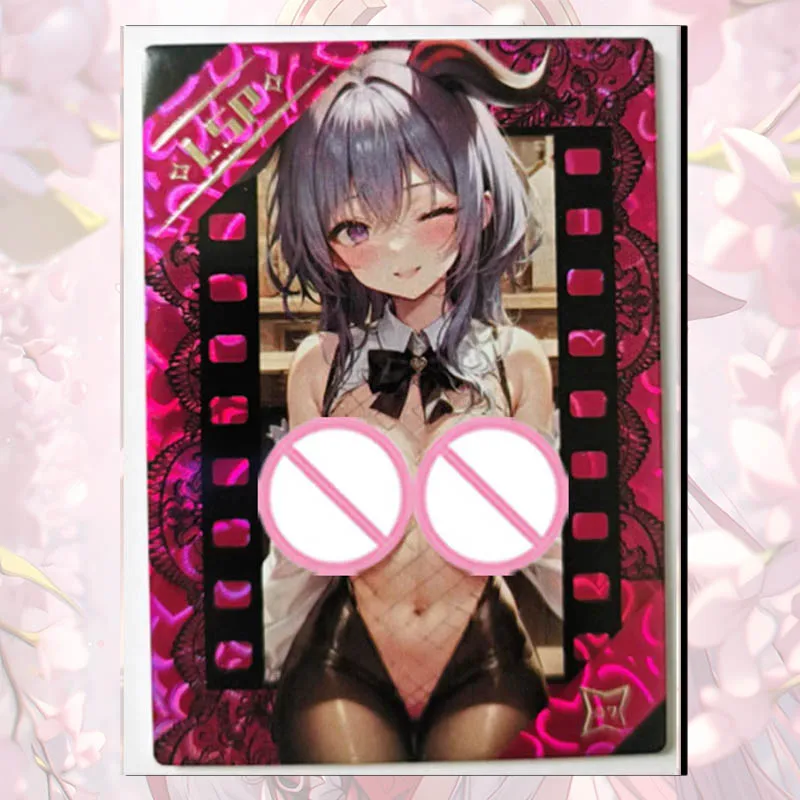 Goddess Story Private girl LSP Thermal Card Hatsune Miku Ganyu Yelan Lumine Eula boy Toy collection Birthday Christmas gifts