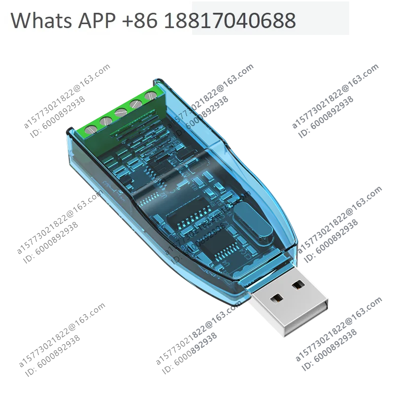 USB to 485/422 serial cable RS232 converter, serial communication converter USB to RS422 0.07m