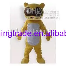 Fast Custom Cew mapache personaje de dibujos animados Halloween Navidad vestido de cuerpo completo Props traje de Mascota