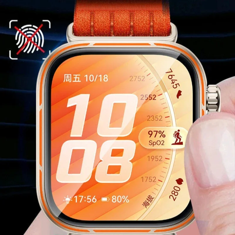 Installierbare Displayschutzfolie für Huawei Watch Fit 5/5 Pro Kratzfeste Schutzfolie Abdeckung Schutzfilm Zubehör – Detail 3
