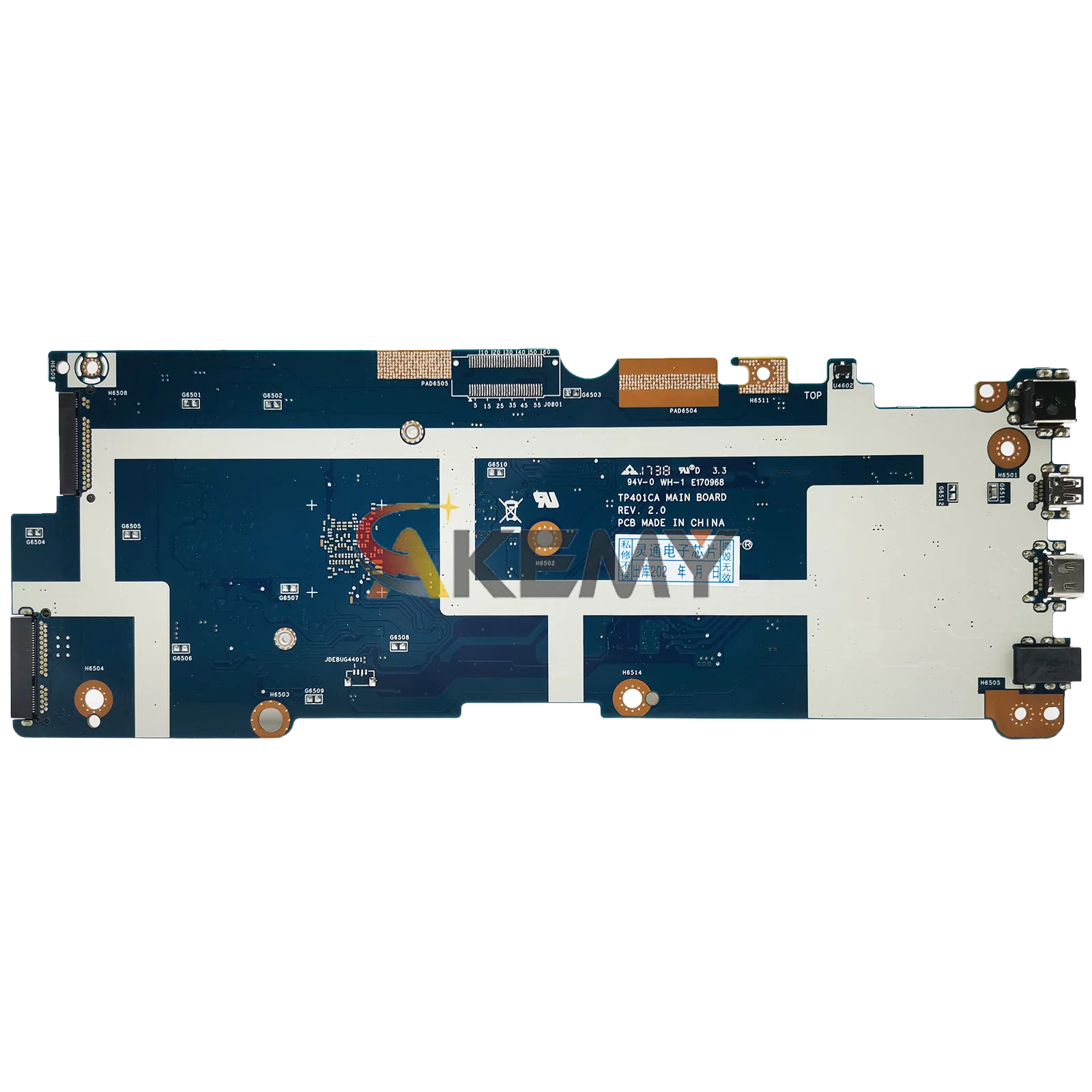 TP401CA Laptop Motherboard For ASUS VivoBook Flip TP401CAE TP401CA TP401C Notebook Mainboard With i3 i5 i7 CPU 100% tests OK stk