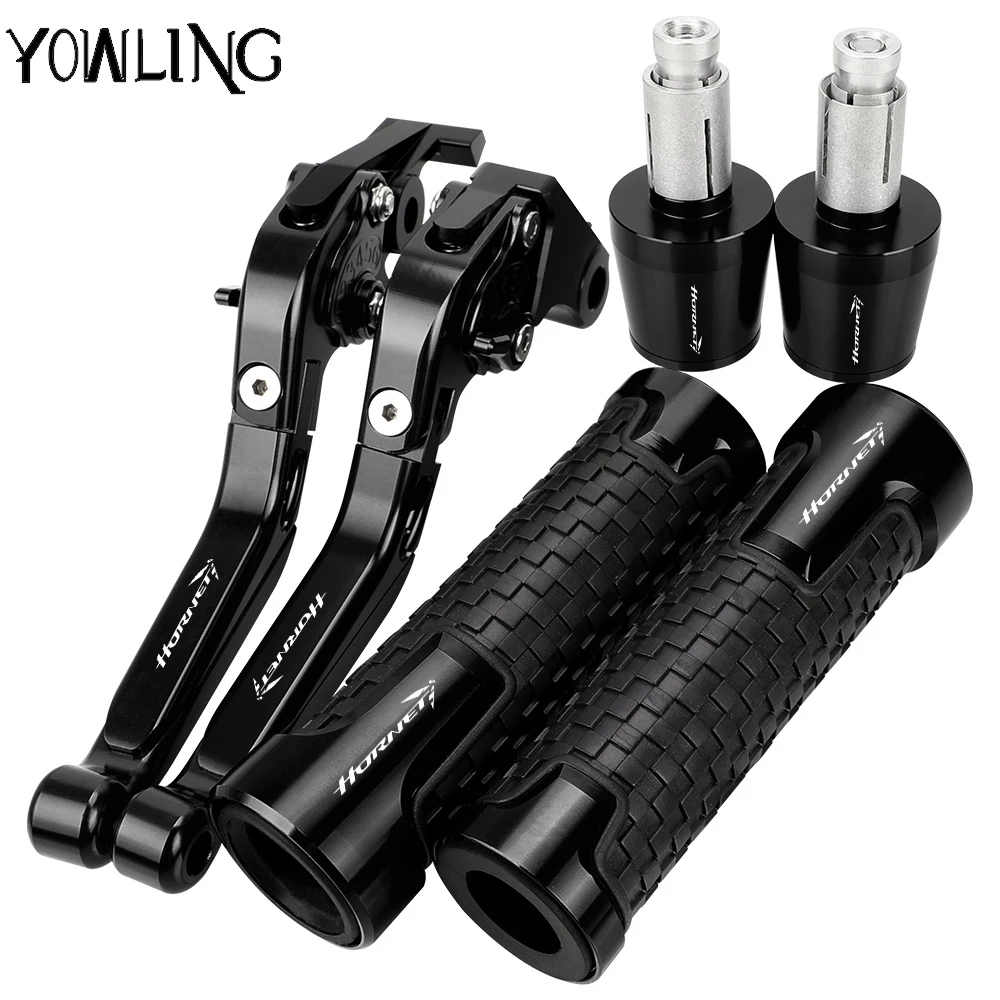 

For Honda CB600F Hornet 600 CB599 Motorcycle Brake Clutch Levers Handlebar Grips ends 1998-2000 2001 2002 2003 2004 2005 2006