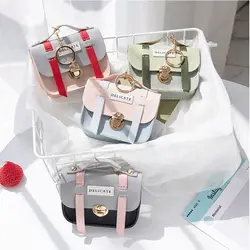 Coin Purse Kawaii Cute Portable Handbag Keychain Key Ring Pendant Kids Gift Card Storage Bags