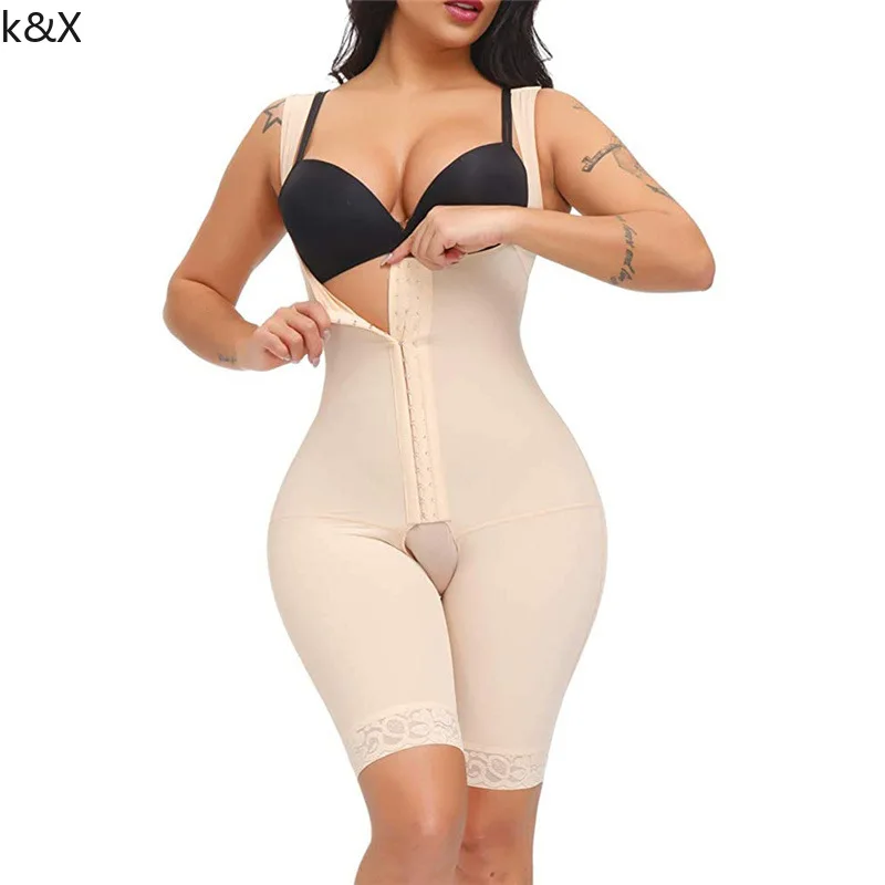 

Women's Shapewear Postpartum Shaping Abdominal Colombian Girdle Slimming Waist Trainer Flat Stomach for Woman Full Body Shapers