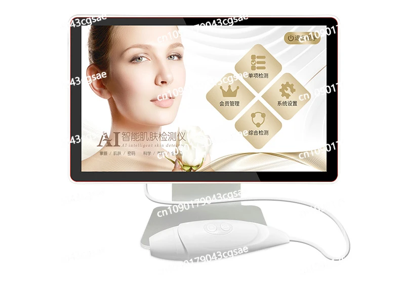 

English Version Skin Detection Analyzer UV Pore Pigmentation Water Oil Intelligent Cloud Recommended Product Items