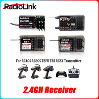 Radiolink 2.4GH R8FG R4FGM R6FG R6F Receiver Gyro for RC Car Boat Work for Transmitter RC4GS RC6GS T8FB T8S RC8X