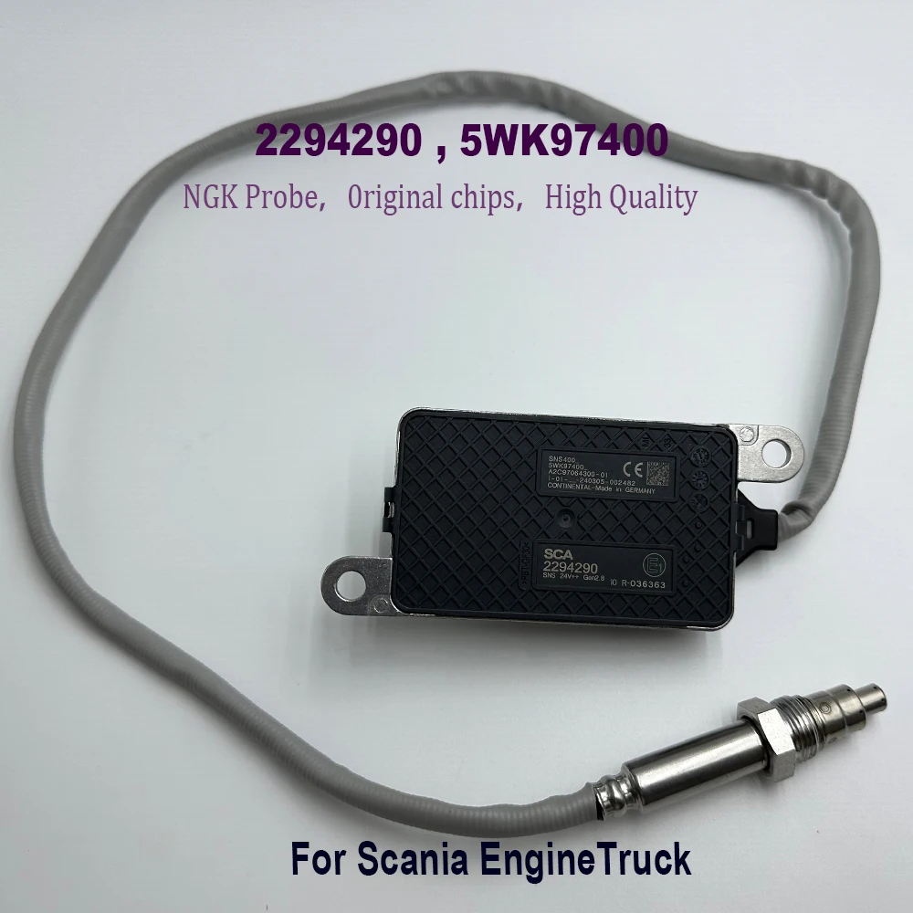 

2294290 5WK97400 NOX Sensor Nitrogen Oxygen Sensor 2064768 2247380 2296800 For NGK Probe For S-cania Engine Truck High Quality