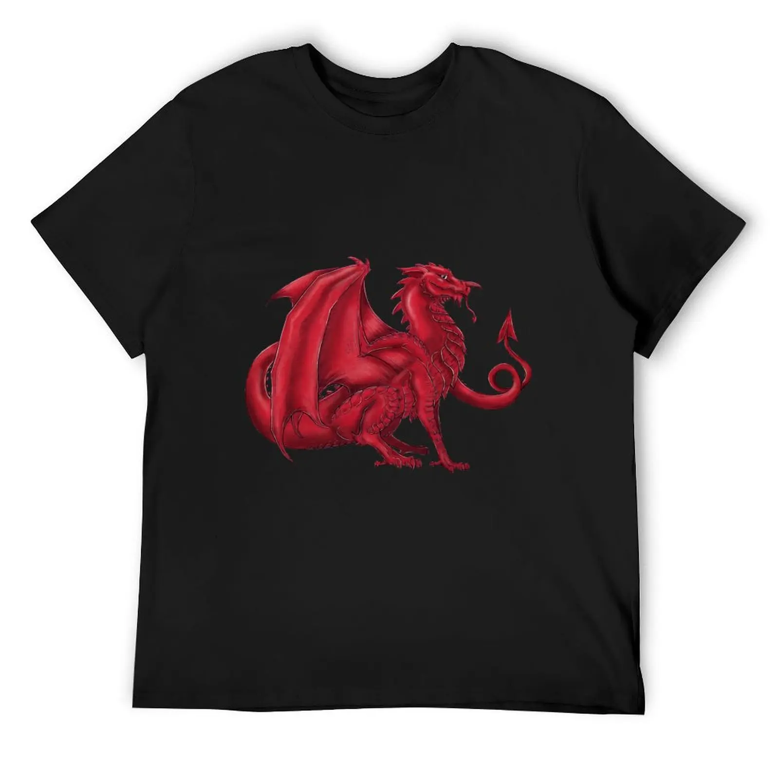 

Welsh Dragon T-Shirt affliction shirts hippie clothes funny meme t-shirts animal prinfor boys heavyweight t shirts for men