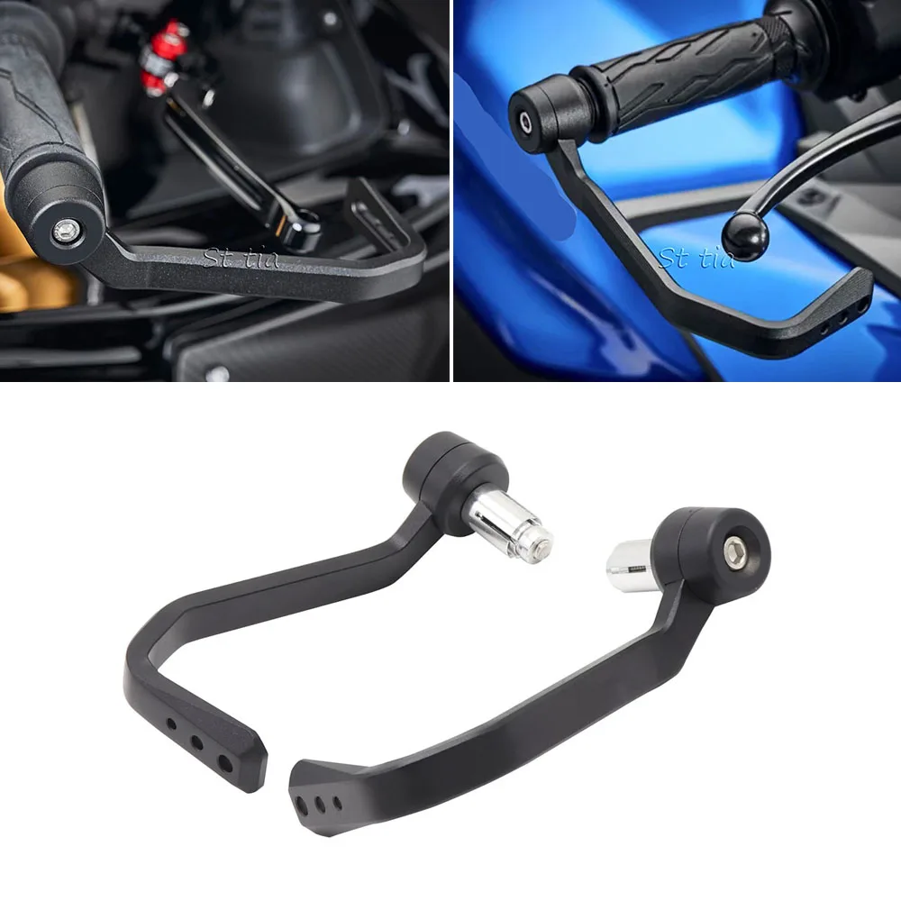 Universal Motorcycle Handlebar Brake Clutch Lever Hand Guard Protector Carbon Fiber Waterproof Handguard CNC Aluminum Alloy