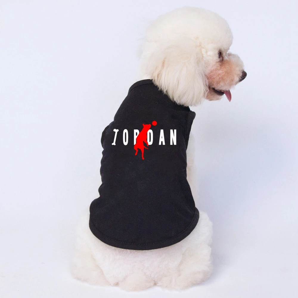 fashion dog vest cool clothes Summer Thin outfit T-shirt Clothes for pet dog golden letter printed accesorios dog designer