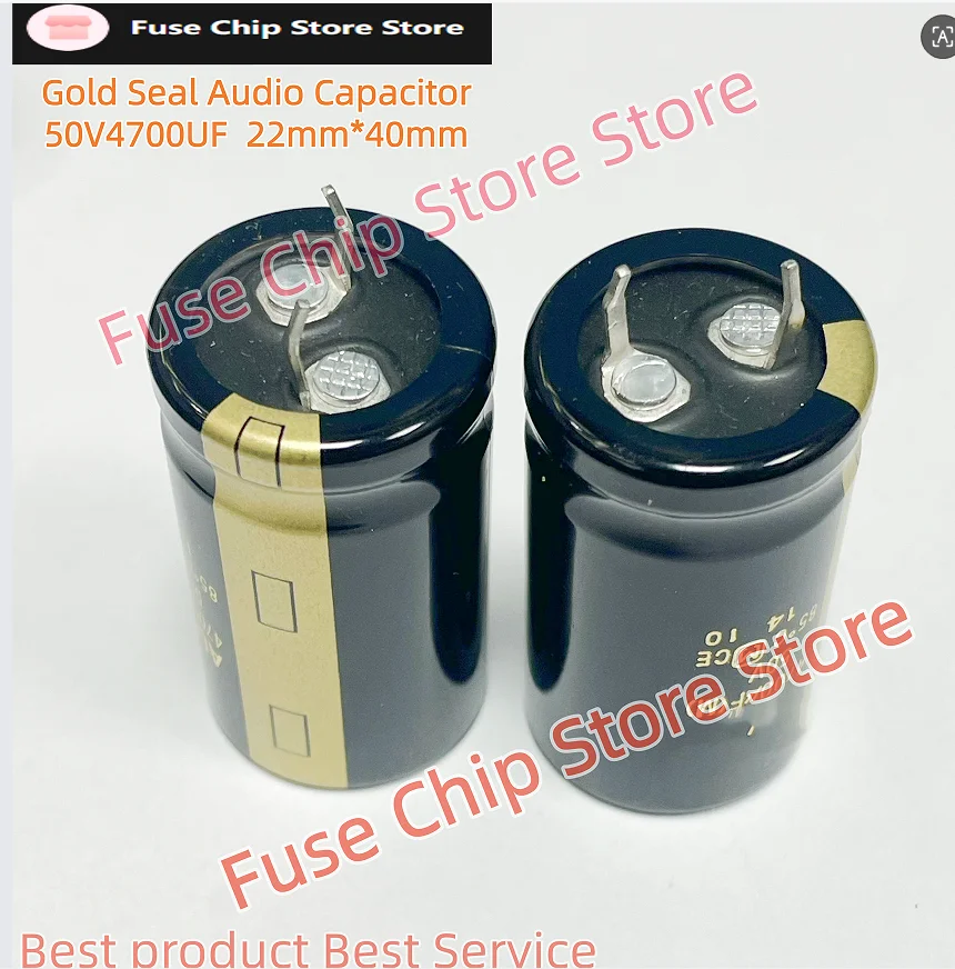 

2-10 шт./лот ОРИГИНАЛЬНЫЙ аудиоэлектролитический конденсатор 4700 мкФ 50В 50v4700uf 22x40мм 85°C