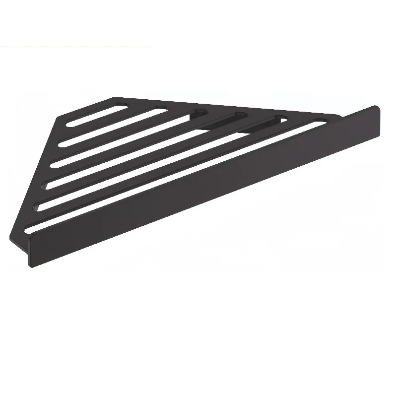 Triangular Corner Bathroom Storage Basket for Towels Toiletries Shampoo Organizer