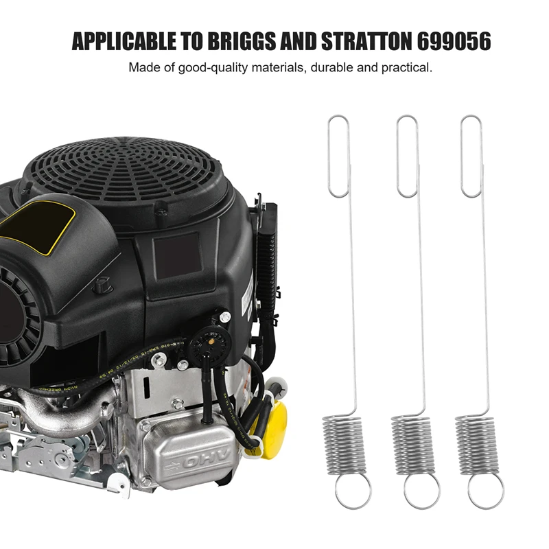Resorte ABUL-5Pcs para Briggs & Stratton 699056   Pieza de repuesto del resorte del gobernador