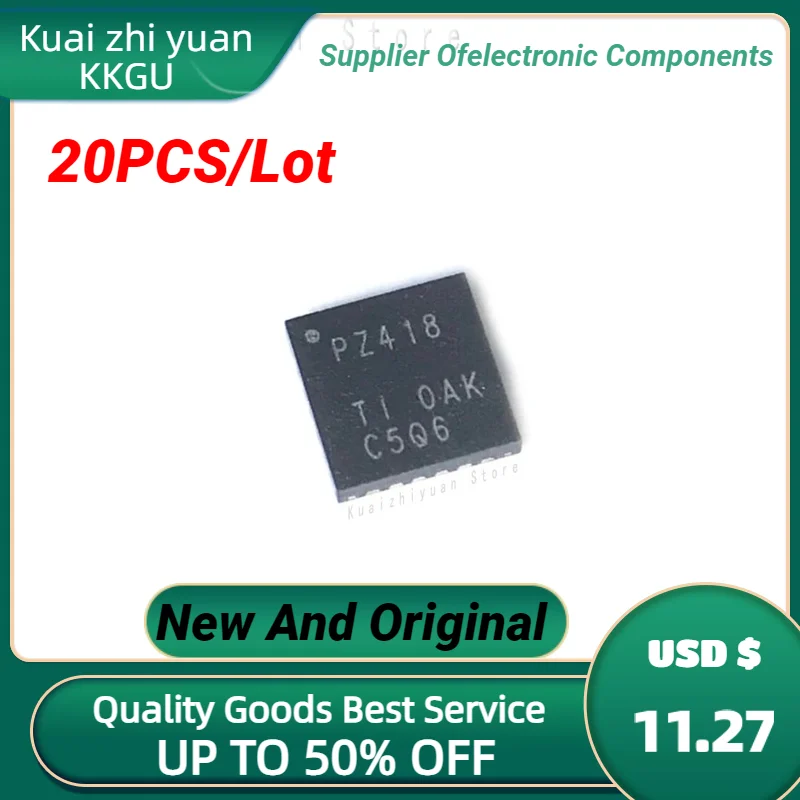 20PCS/Lot New And Original TCA8418RTWR TCA8418 Mark PZ418 Keyboard Scanner Chip WQFN24 Quality Goods