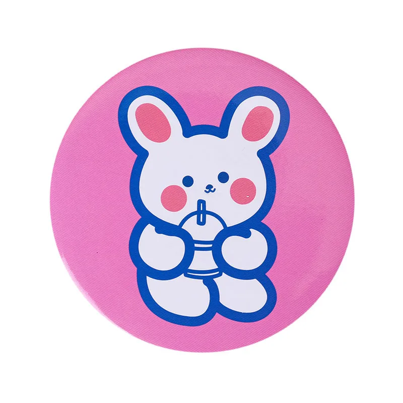 Single-sided Portable Makeup Mirror Cartoon Cute Portable Small Mirror Girl Gift