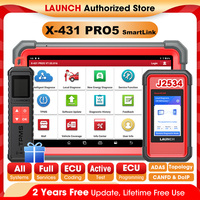 N LAUNCH X431 PRO5 SmartLink Car Diagnostic Tools J2534 Programming Auto OBD2 Scanner Diagnosis Automotive Tool Free Shipping