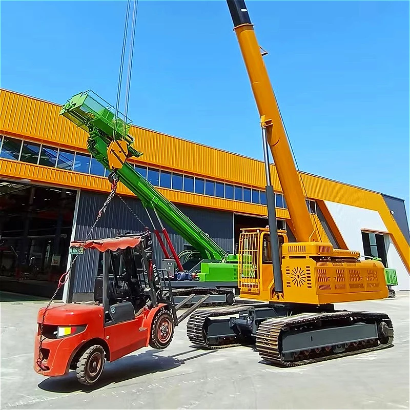 All Terrain Mini Spider Crane Tracked Lifting Machine for Roof Work and Confined Area Access Customized Versatile Handler Sale