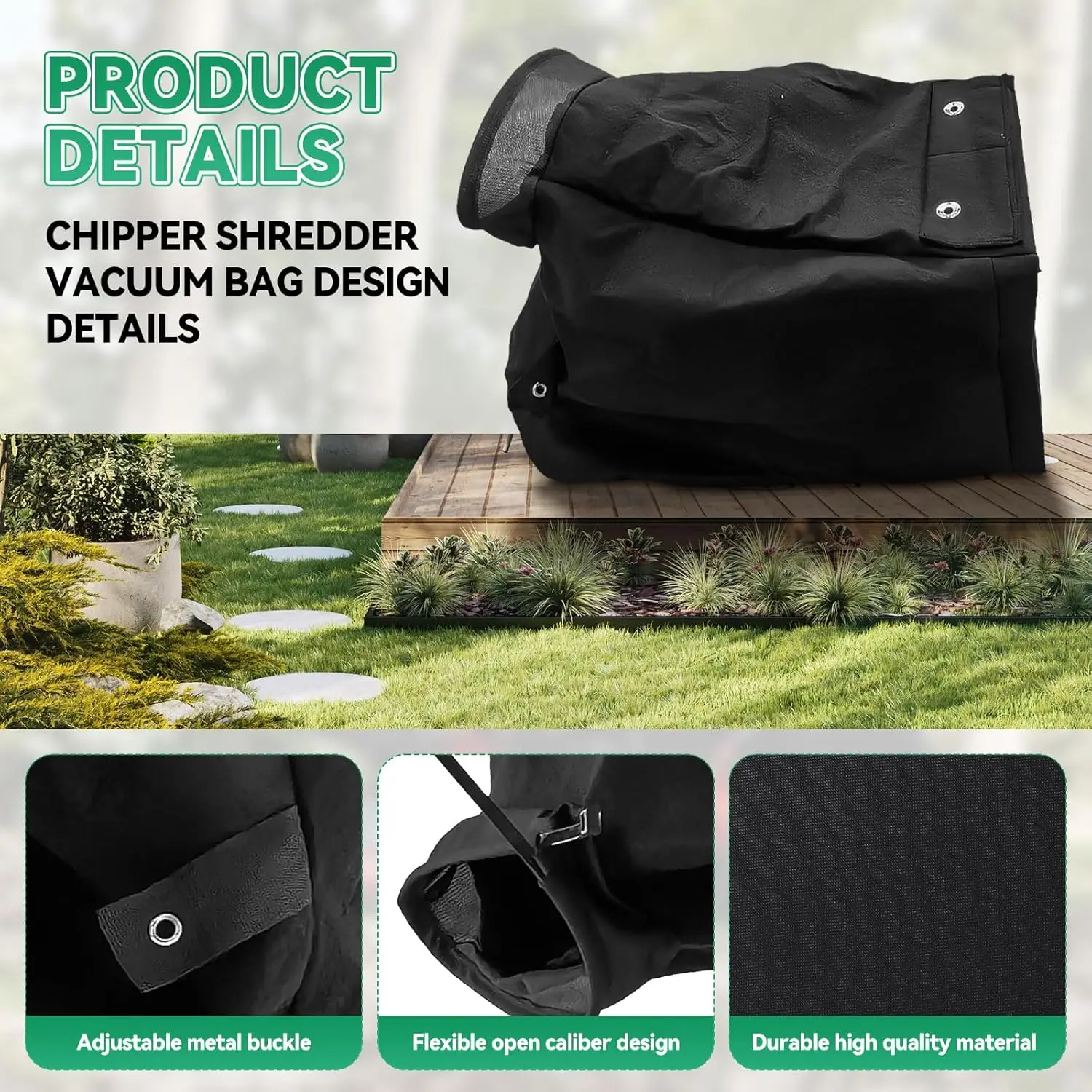 Upgraded Grass Catcher Bag for 66404117A 96404117A 96404117B TB110 TB210 Lawn Mowers Large Capacity Lightweight Design
