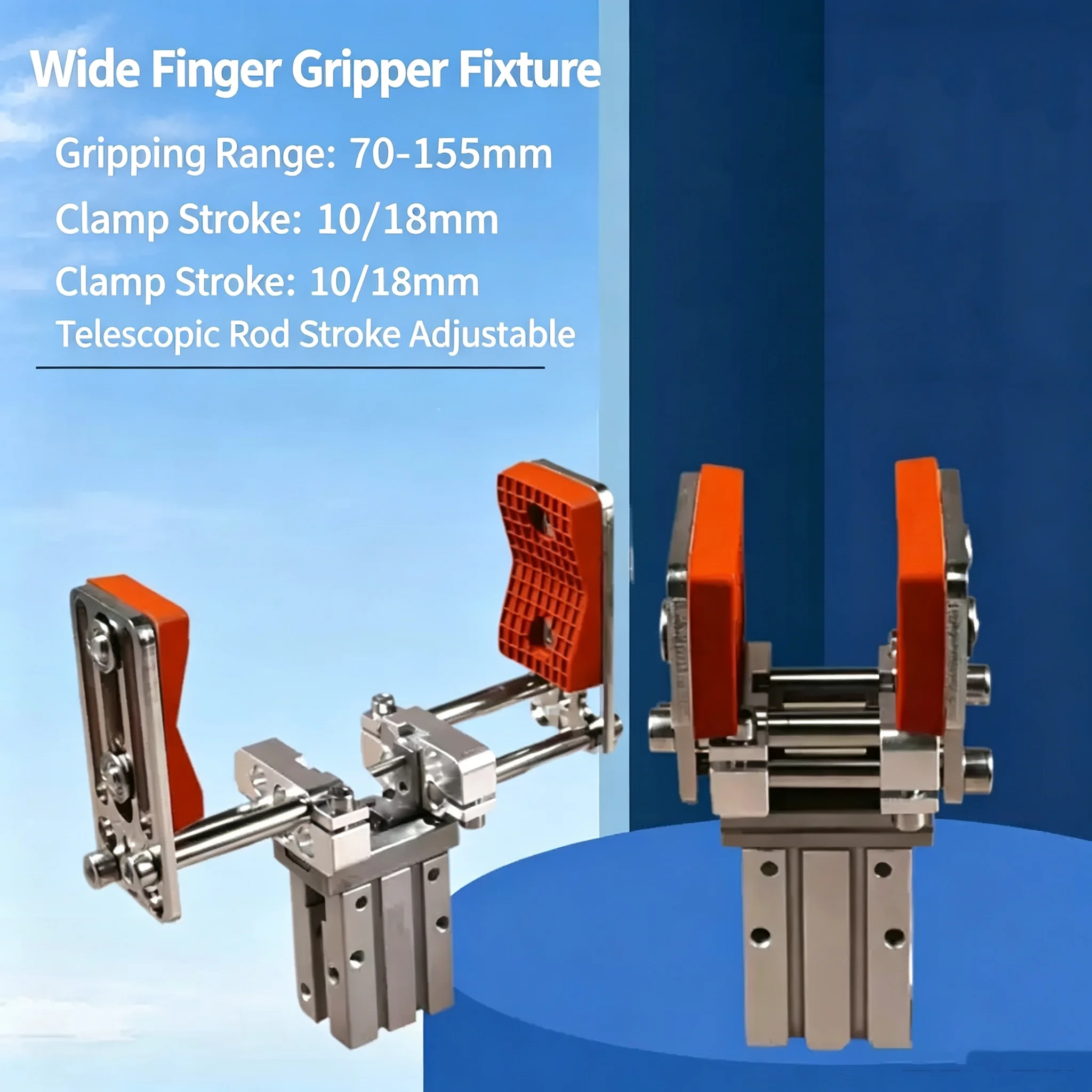 gripper 16D/20D pneumatic accessories Finger cylinder widened chuck parallel