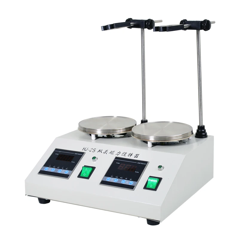 Laboratory HJ-2SA multi-head quadruple six-gang electric magnetic stirrer constant temperature heating constant speed same