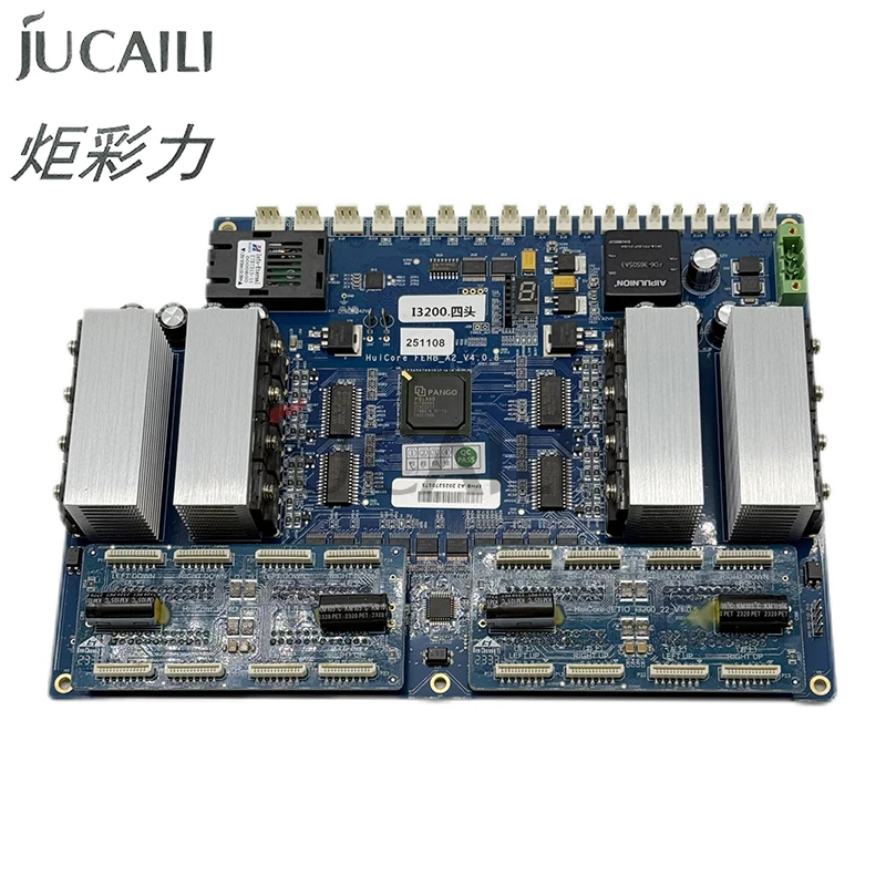 

JUCAILI i3200 4 Heads Printer Carriage Board for HuiCore for Epson i3200 Inkjet Printers HuiCore_JETIO_I3200_22_V1.0.5