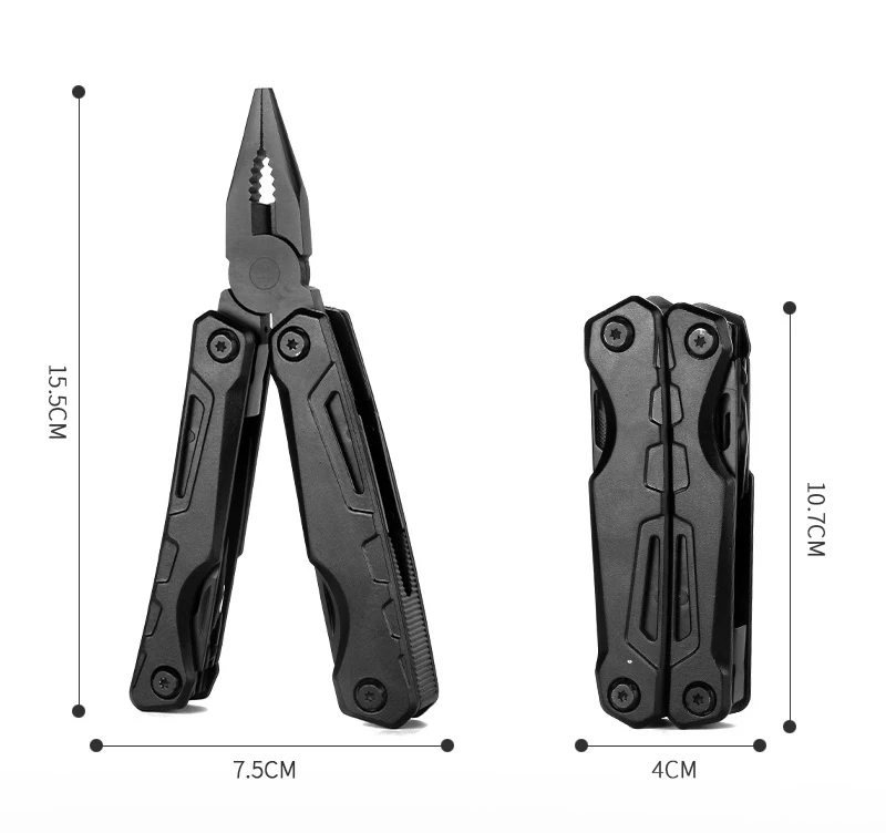 Folding Multifunctional Tool Pliers Hand Tools Set Camping Gear Blade Multitools Clip Army Swiss Pocket Folding Multi Knife