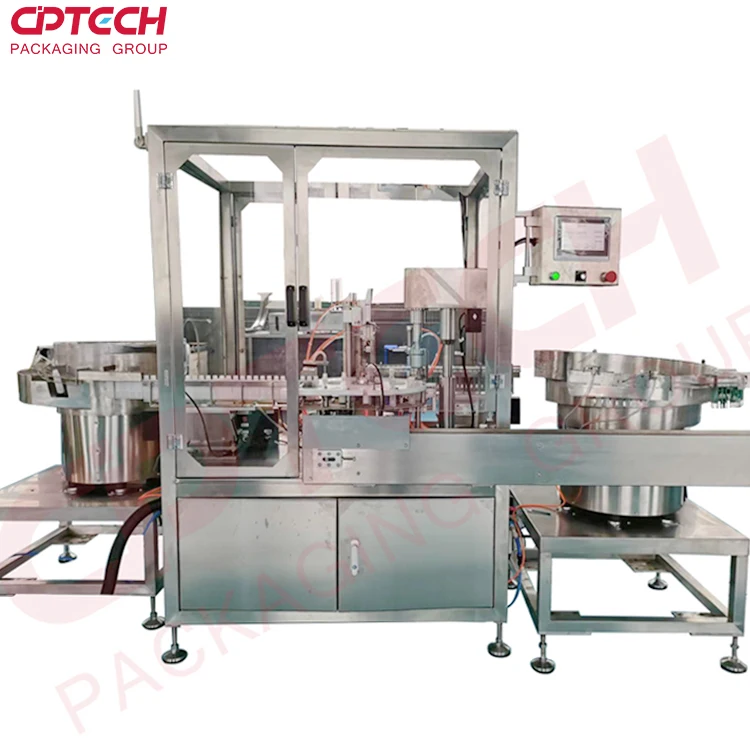 التلقائي زجاجة صغيرة من الزجاج السائل شراب الزيت العطري منظف العطور ويسكي والفودكا آلة تعبئة وتغطية السد