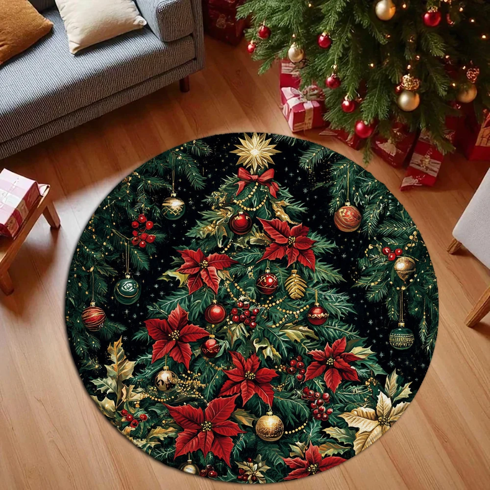 2026 عيد الميلاد البساط شخصية السجاد لينة الفانيلا البساط لغرفة المضادة للانزلاق عيد الميلاد السجاد للمنزل ديكور هدية 2026 السنة الجديدة