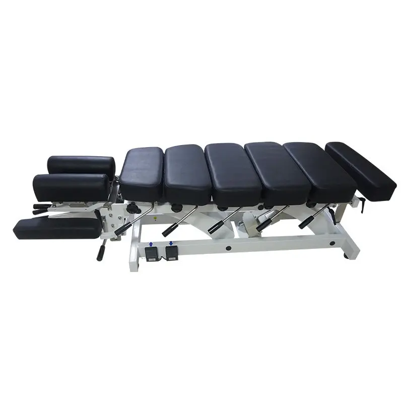 

American chiropractic bed bone carving six-section chiropractic massage electric lift