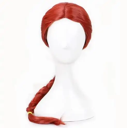 Halloween Synthetic Wigs Movie Toys Women Jessie cosplay wig cowgirl red hair Role play Jessie braid wig