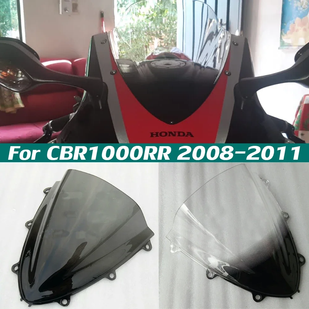 

Motorbike Accessories For Honda CBR1000RR Windshield Windscreen Wind Deflector CBR 1000RR 2008 2009 2010 2011 CBR 1000 RR Screen