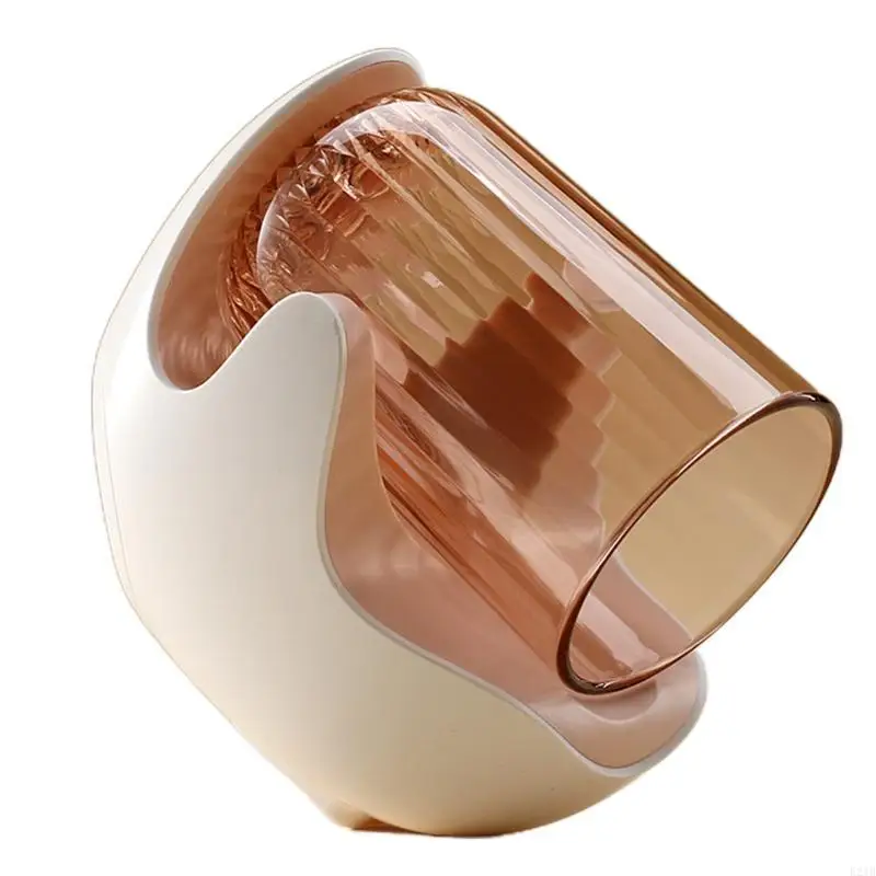 Plastic Toothbrush Holder Cup,Portable Travel Mouthwash Cup Tooth Brush Holder 