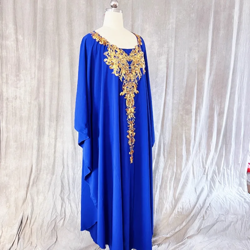 Customized New Belly Dance Costumes Practice Clothes Blue Folk Robes Khaligee Haligi Average Size Cheap Price