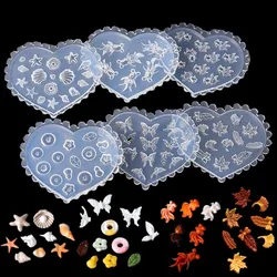 SNASAN Starfish Shell Butterfly Silicone Mould Rabbits Beauty Nail Art DIY Handmade Tool Flower Silicone Mold