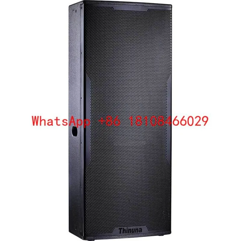 

Thinuna T153 Dual 15 Inch Pro Audio Stage System 4 Ohm 1000W Bass Professional Speaker Passive Full Range Subwoofer Speakers