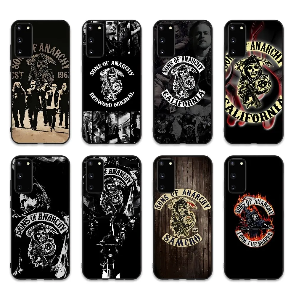 American TV S-Sons Of Anarchy Phone Case For Samsung S 9 10 20 21 22 23 30 23plus Lite Ultra FE S10lite Fundas