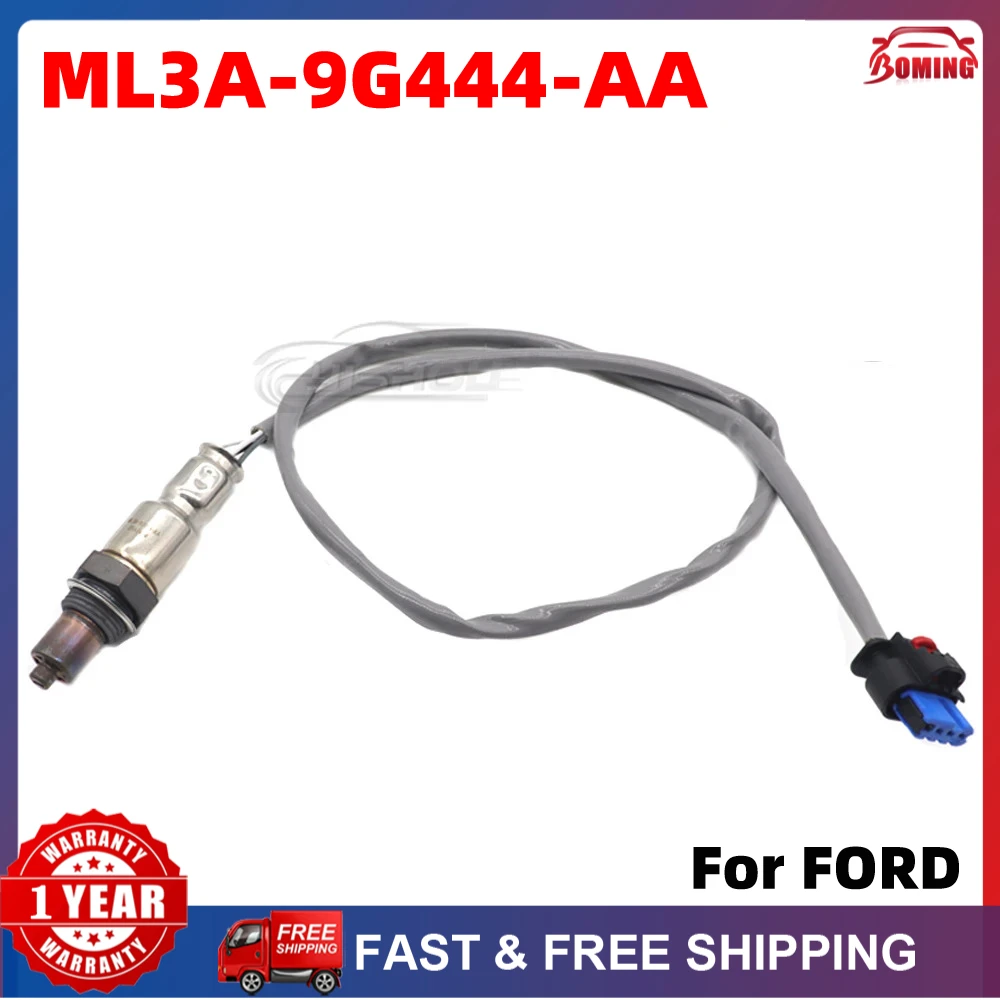 

Автомобильный соотношение воздуха и топлива, лямбда, датчик кислорода O2 ML3A-9G444-AA, новый для FORD F-150 3.3L 5.0L 2021 2022 2023 ML3Z-9G444-A ML3A9G444AA