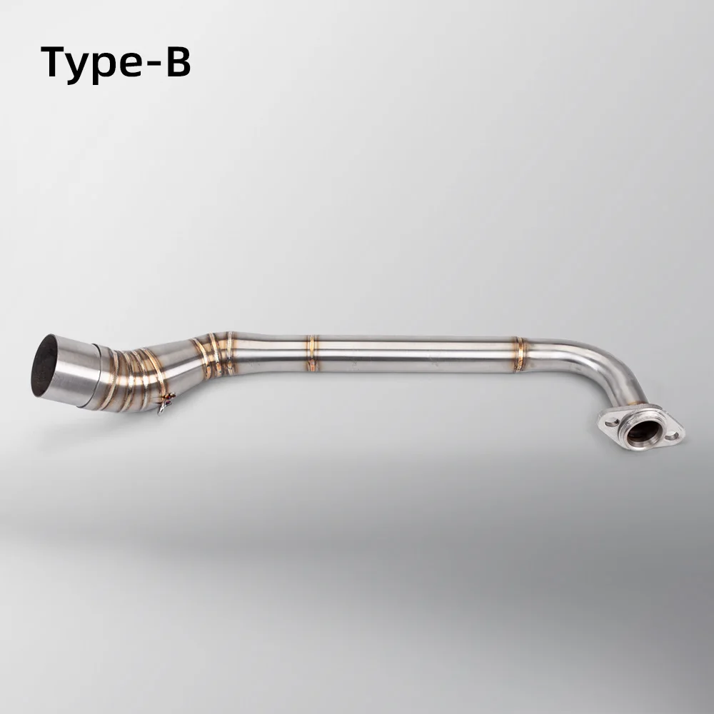 Motorcycle Exhaust Pipe Front of Exhaust Pipe Fits the 51MM Muffler For NMAX 155 NMAX155 NMAX 125 NMAX125 N MAX155