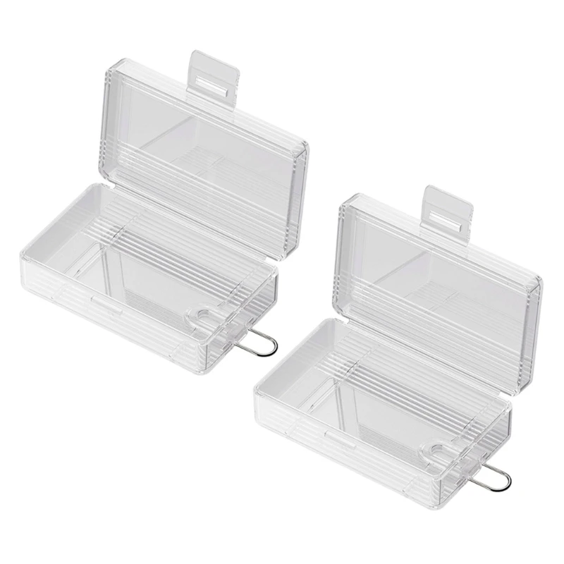 Protective Battery Storage Box for 2pc 21700 Batteries Storages Solution